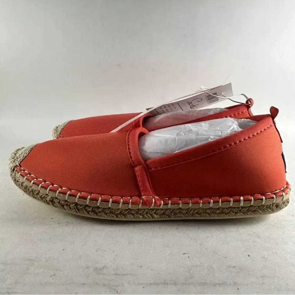 Sea Star Beachcomber Espadrille Women’s Shoes Orange Size 6